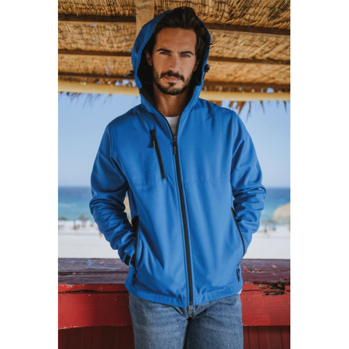 Куртка софтшелл мужская Zagreb, красная Куртка софтшелл мужская Zagreb, красная