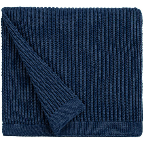 Плед Shirr, синий (деним) Плед Shirr, синий (деним)