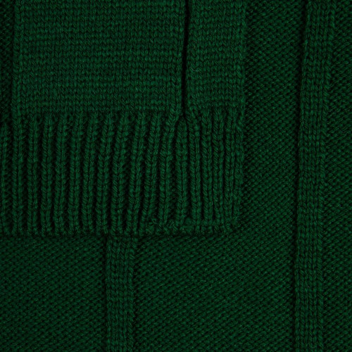 Плед Bambolay, темно-зеленый Плед Bambolay, темно-зеленый