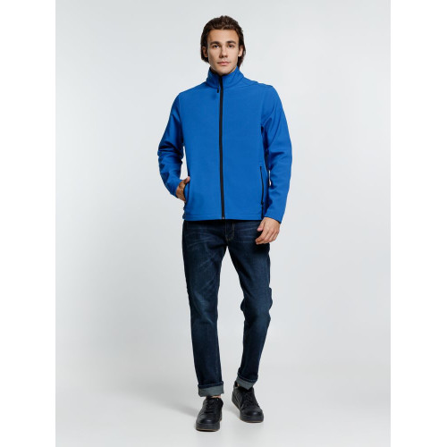 Куртка софтшелл мужская Race Men ярко-синяя (royal) Куртка софтшелл мужская Race Men ярко-синяя (royal)