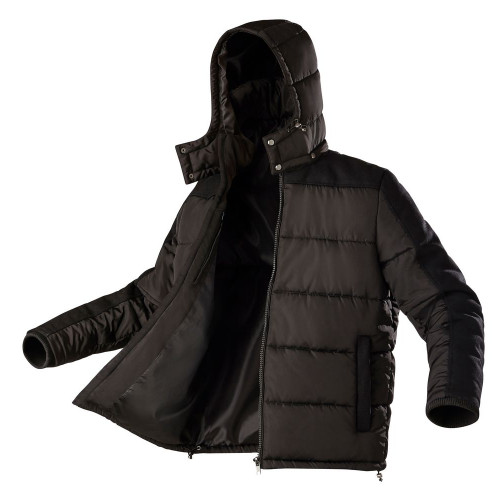 Куртка мужская Reggie, черная Куртка мужская Reggie, черная