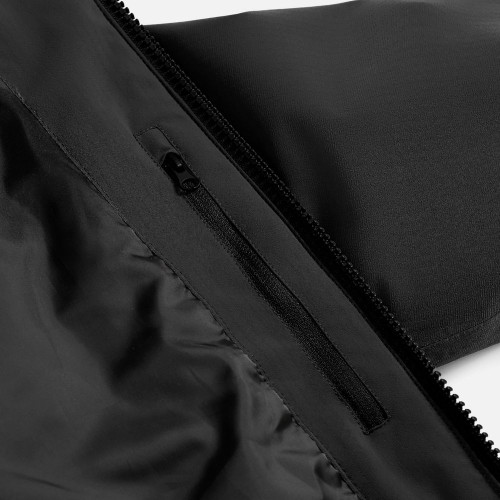 Куртка-парка унисекс Sfera, черная Куртка-парка унисекс Sfera, черная