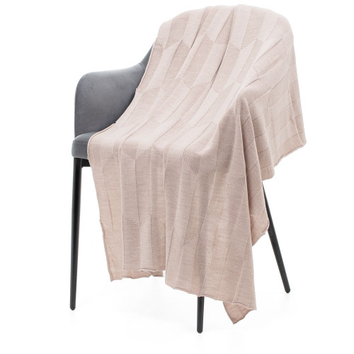 Плед Rombus, бежевый меланж Плед Rombus, бежевый меланж