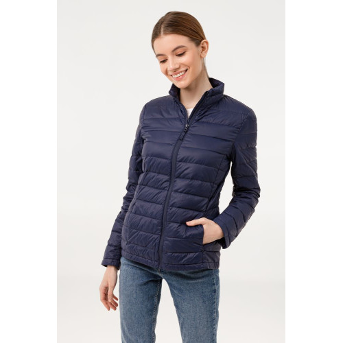 Куртка женская Wilson Women, темно-синяя Куртка женская Wilson Women, темно-синяя