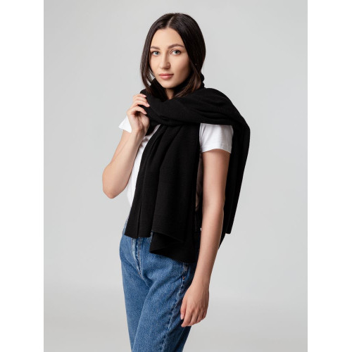 Плед-Палантин Territ, черный Плед-Палантин Territ, черный