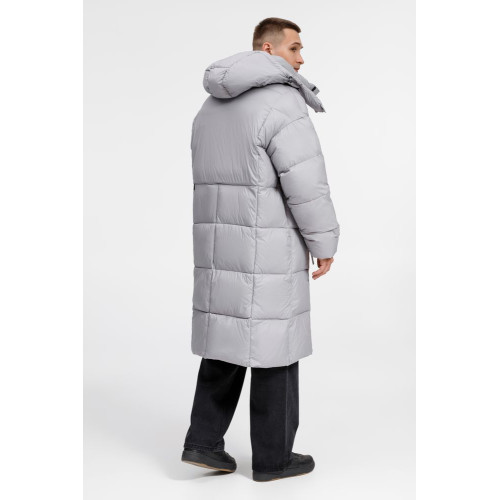 Пуховик унисекс Kapsula, серый Пуховик унисекс Kapsula, серый