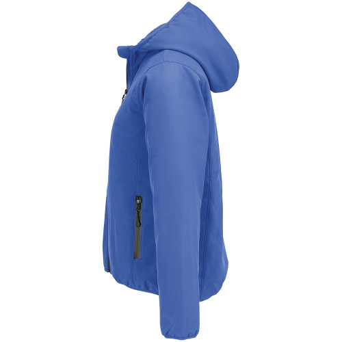 Куртка софтшелл с капюшоном женская Falcon Women, ярко-синяя (royal) Куртка софтшелл с капюшоном женская Falcon Women, ярко-синяя (royal)