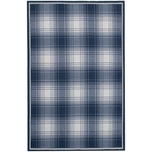 Плед Duotone, синий с белым Плед Duotone, синий с белым