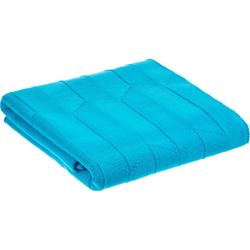 Плед Rombus, бирюзовый Плед Rombus, бирюзовый