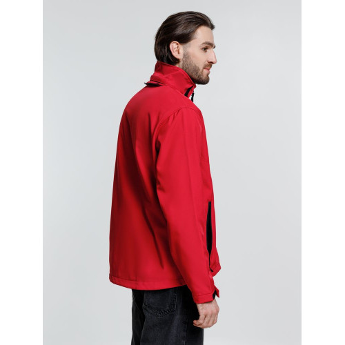 Куртка софтшелл мужская Zagreb, красная Куртка софтшелл мужская Zagreb, красная