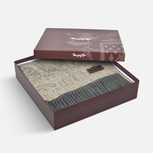 Плед Magnolia, коричневый Плед Magnolia, коричневый