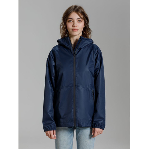 Куртка унисекс Nordvind DWR, темно-синяя Куртка унисекс Nordvind DWR, темно-синяя