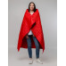 Плед-пончо для пикника SnapCoat, красный Плед-пончо для пикника SnapCoat, красный