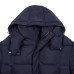 Пуховик унисекс Kapsula, темно-синий Пуховик унисекс Kapsula, темно-синий
