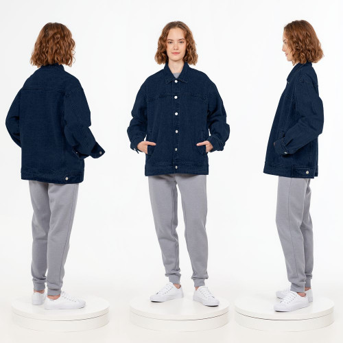 Куртка джинсовая O1, темно-синяя Куртка джинсовая O1, темно-синяя