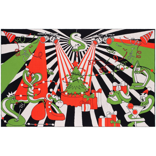 Плед Snake Your Body, красный Плед Snake Your Body, красный