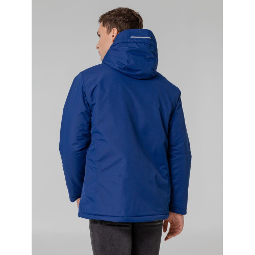 Куртка с подогревом Thermalli Pila, синяя Куртка с подогревом Thermalli Pila, синяя