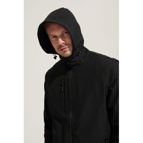 Куртка-трансформер унисекс Falcon, синяя Куртка-трансформер унисекс Falcon, синяя