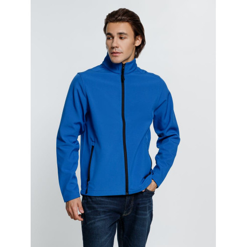 Куртка софтшелл мужская Race Men ярко-синяя (royal) Куртка софтшелл мужская Race Men ярко-синяя (royal)