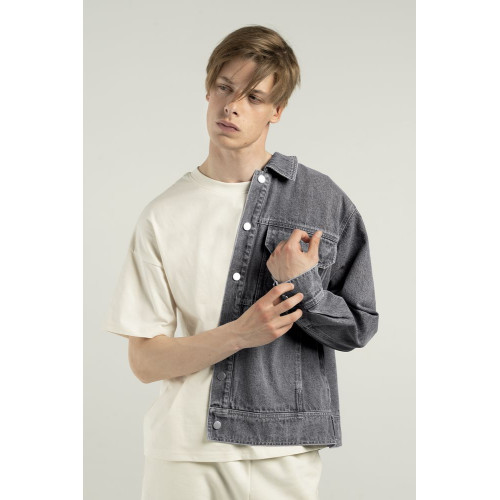 Куртка джинсовая O2, серая Куртка джинсовая O2, серая