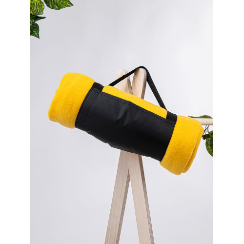 Дорожный плед Voyager 2, желтый Дорожный плед Voyager 2, желтый