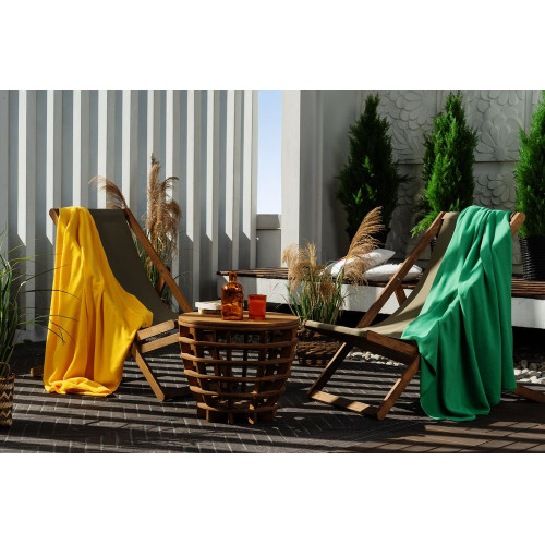 Флисовый плед Warm&Peace, зеленый Флисовый плед Warm&Peace, зеленый