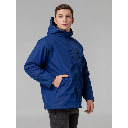 Куртка с подогревом Thermalli Pila, синяя Куртка с подогревом Thermalli Pila, синяя