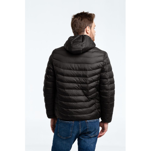 Куртка с подогревом Thermalli Chamonix, черная Куртка с подогревом Thermalli Chamonix, черная