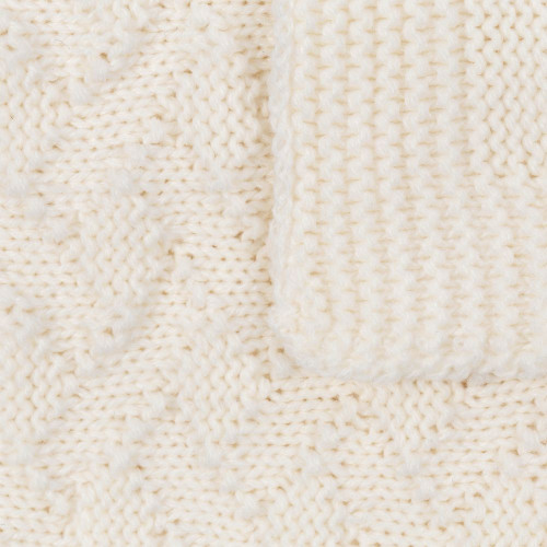 Плед Snippet, молочно-белый Плед Snippet, молочно-белый