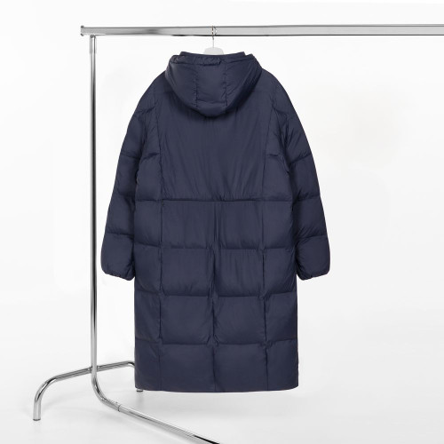 Пуховик унисекс Kapsula, темно-синий Пуховик унисекс Kapsula, темно-синий