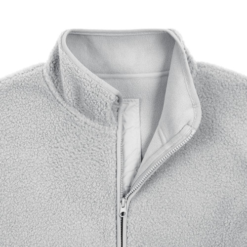 Куртка унисекс Oblako, светло-серая Куртка унисекс Oblako, светло-серая