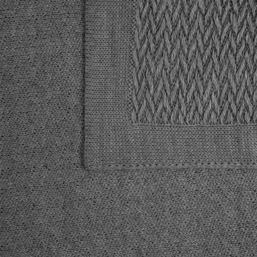 Плед Ornato, серый (кварцевый меланж) Плед Ornato, серый (кварцевый меланж)