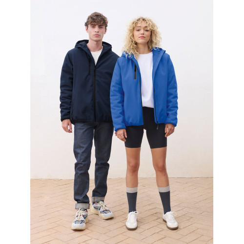 Куртка софтшелл с капюшоном мужская Falcon Men, ярко-синяя (royal) Куртка софтшелл с капюшоном мужская Falcon Men, ярко-синяя (royal)