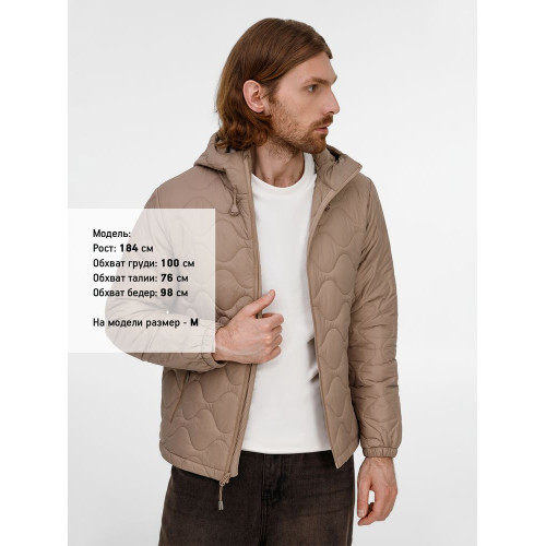 Куртка унисекс Tarnaby, бежевая Куртка унисекс Tarnaby, бежевая