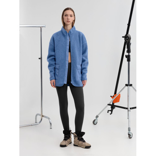 Куртка унисекс Oblako, голубая Куртка унисекс Oblako, голубая