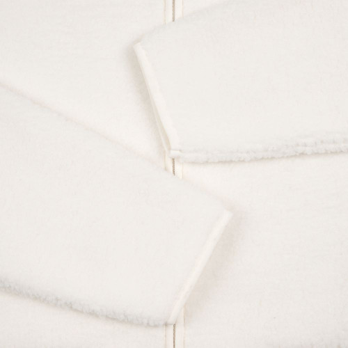 Куртка унисекс Oblako, молочно-белая Куртка унисекс Oblako, молочно-белая