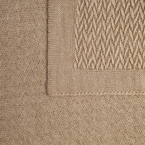 Плед Ornato, бежевый (миндальный меланж) Плед Ornato, бежевый (миндальный меланж)