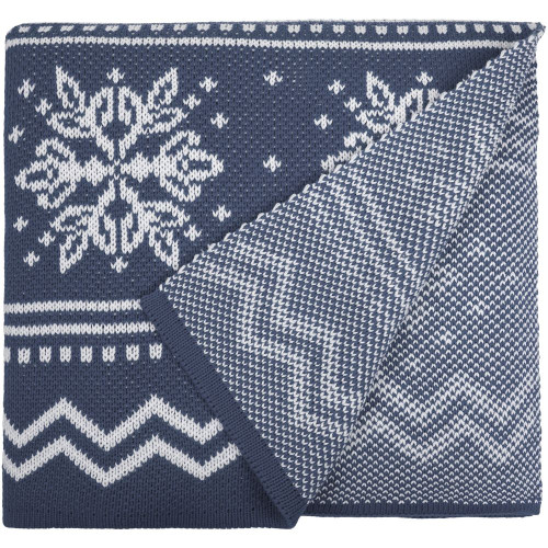 Плед Elnik, серый с молочно-белым Плед Elnik, серый с молочно-белым