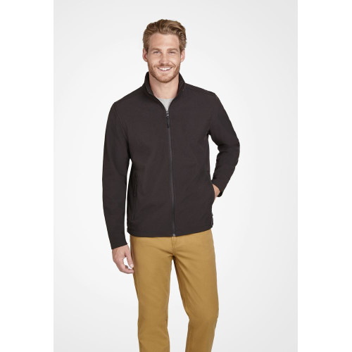 Куртка софтшелл мужская Race Men, темный хаки Куртка софтшелл мужская Race Men, темный хаки