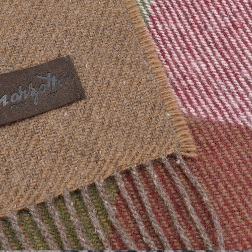 Плед Аrequipa, бордовый с бежевым Плед Аrequipa, бордовый с бежевым