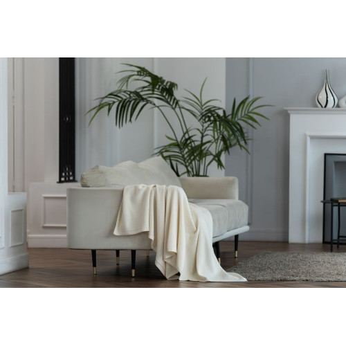 Плед Ornato, молочно-белый (ванильный) Плед Ornato, молочно-белый (ванильный)