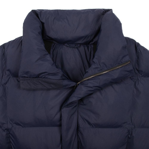 Пуховик унисекс Kapsula, темно-синий Пуховик унисекс Kapsula, темно-синий