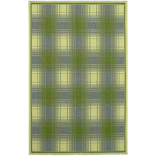 Плед Duotone, зеленый с белым Плед Duotone, зеленый с белым