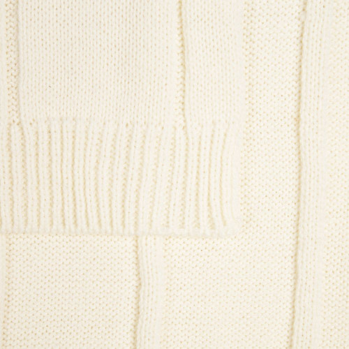 Плед Bambolay, молочно-белый Плед Bambolay, молочно-белый