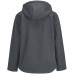 Куртка софтшелл с капюшоном женская Race Women, темно-серая Куртка софтшелл с капюшоном женская Race Women, темно-серая