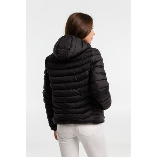 Куртка с подогревом Thermalli Chamonix, черная Куртка с подогревом Thermalli Chamonix, черная