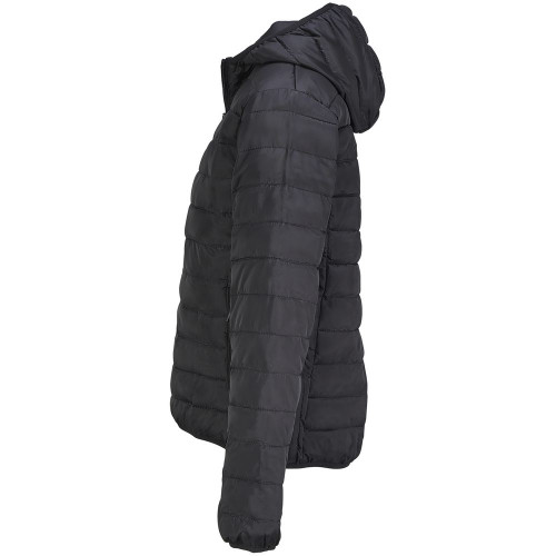 Куртка с капюшоном женская Stream Women, черная Куртка с капюшоном женская Stream Women, черная