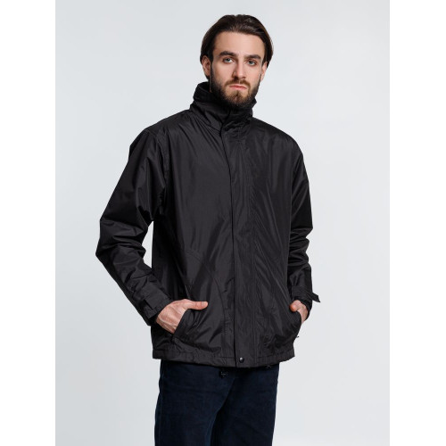 Парка унисекс Liubliana, черная Парка унисекс Liubliana, черная