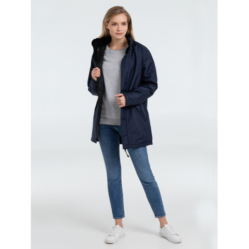 Куртка на стеганой подкладке Robyn, темно-синяя Куртка на стеганой подкладке Robyn, темно-синяя