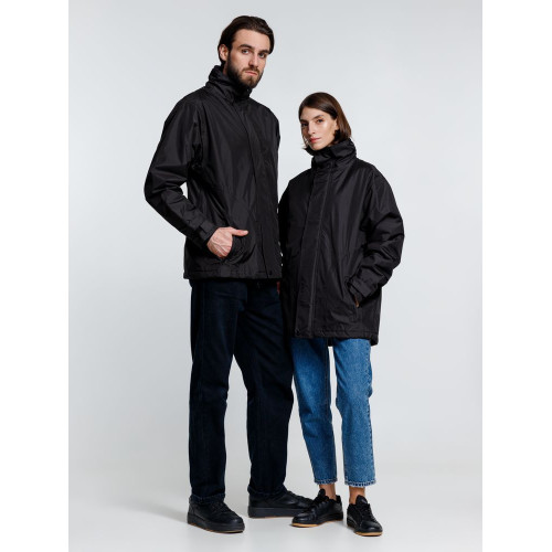 Парка унисекс Liubliana, черная Парка унисекс Liubliana, черная